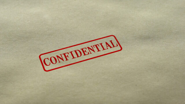 Legal Confidentiality