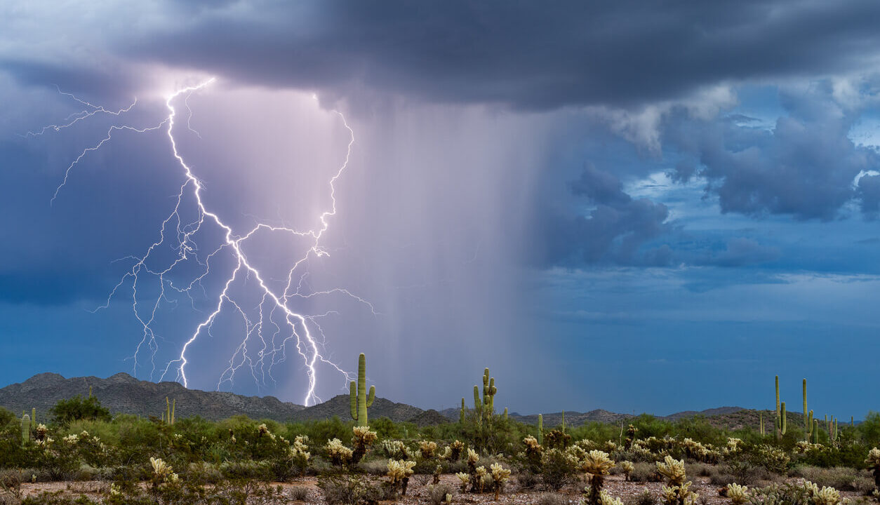 Monsoon Storm Accidents in the Arizona Desert