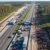 Far From Home and in a Crash Your Out of State Accident Guide - image of car crash out of state on highway